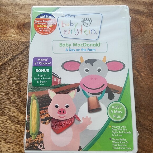 Other - Baby Einstein Baby MacDonald A Day On The Farm DVD Disney NR Kids Educational